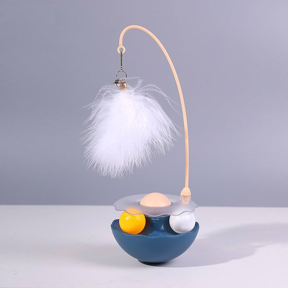 Pluma con Bolita de Catnip