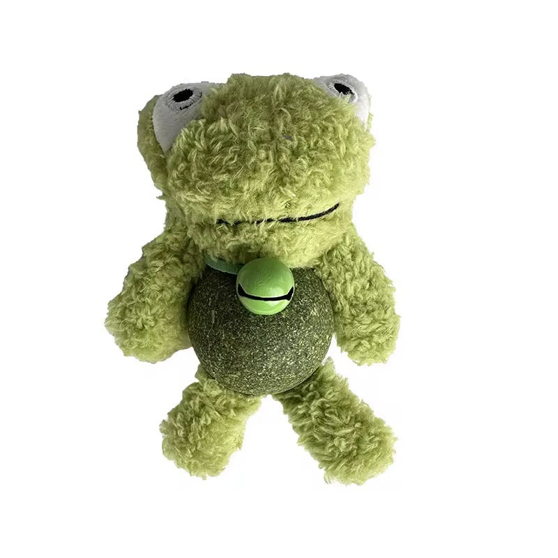 Peluche con bolita de catnip