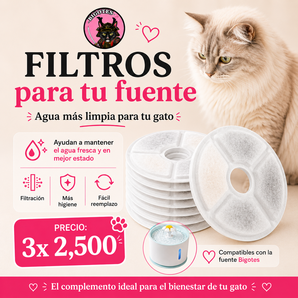 Filtros para fuente