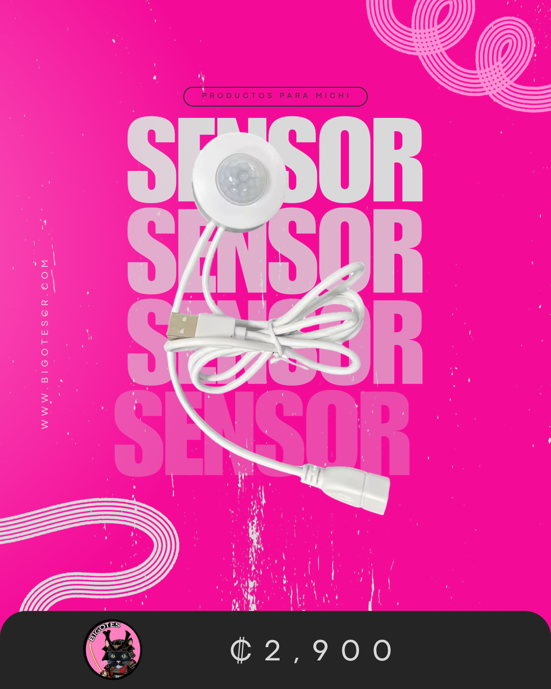 Sensor de proximidad para fuente