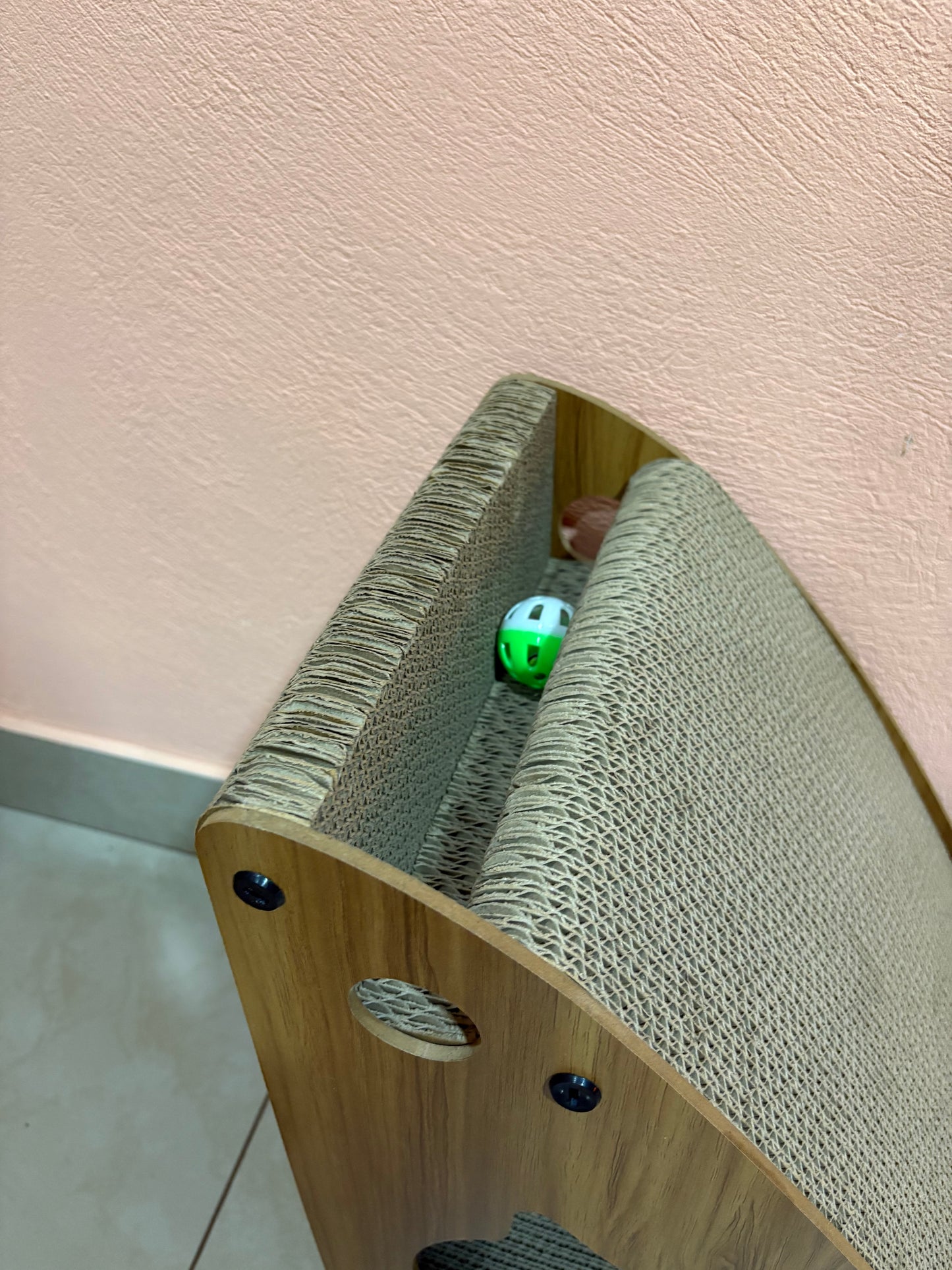 Rascador tipo casita