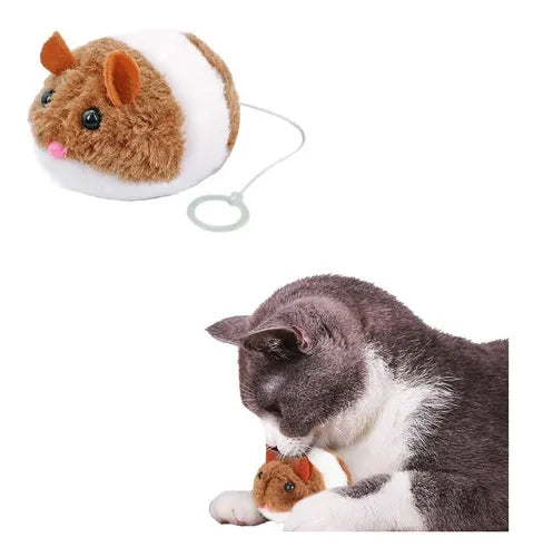 Ratón Vibrador de Peluche
