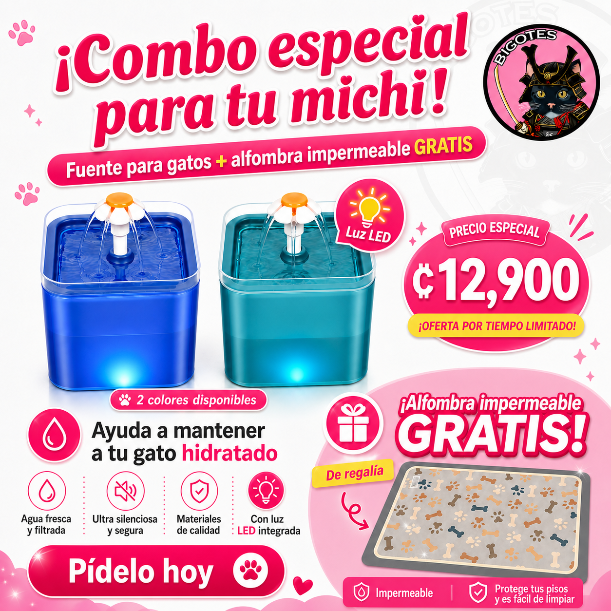 Fuente para mascota2.0L