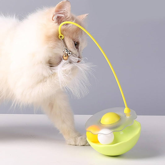 Pluma con Bolita de Catnip