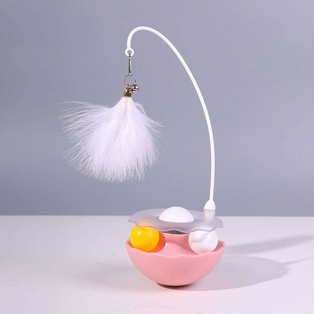 Pluma con Bolita de Catnip