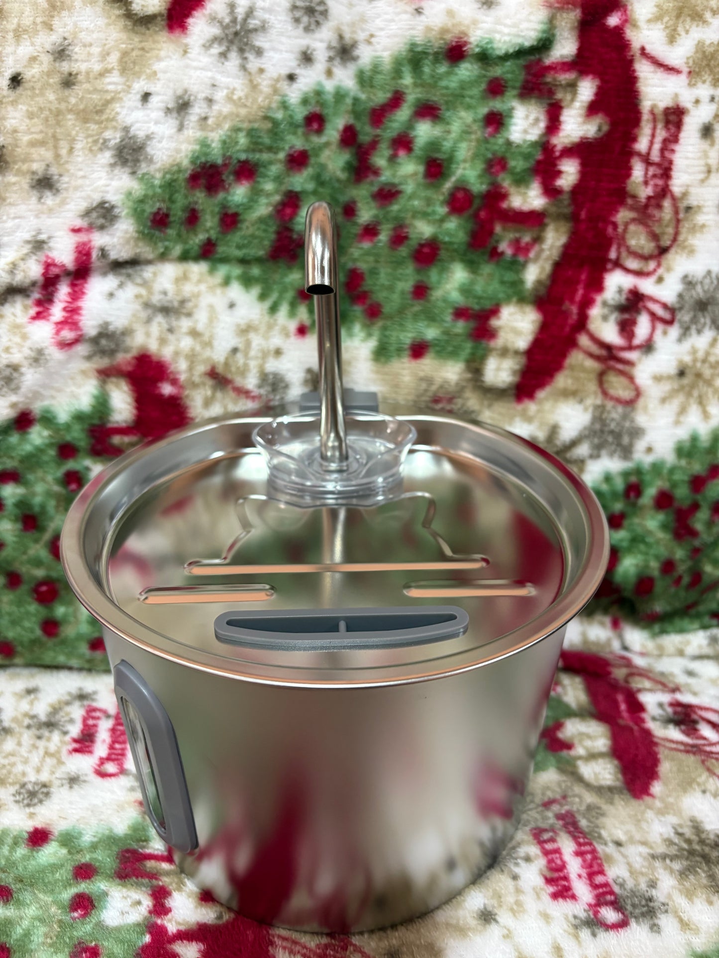 Fuente de acero inoxidable