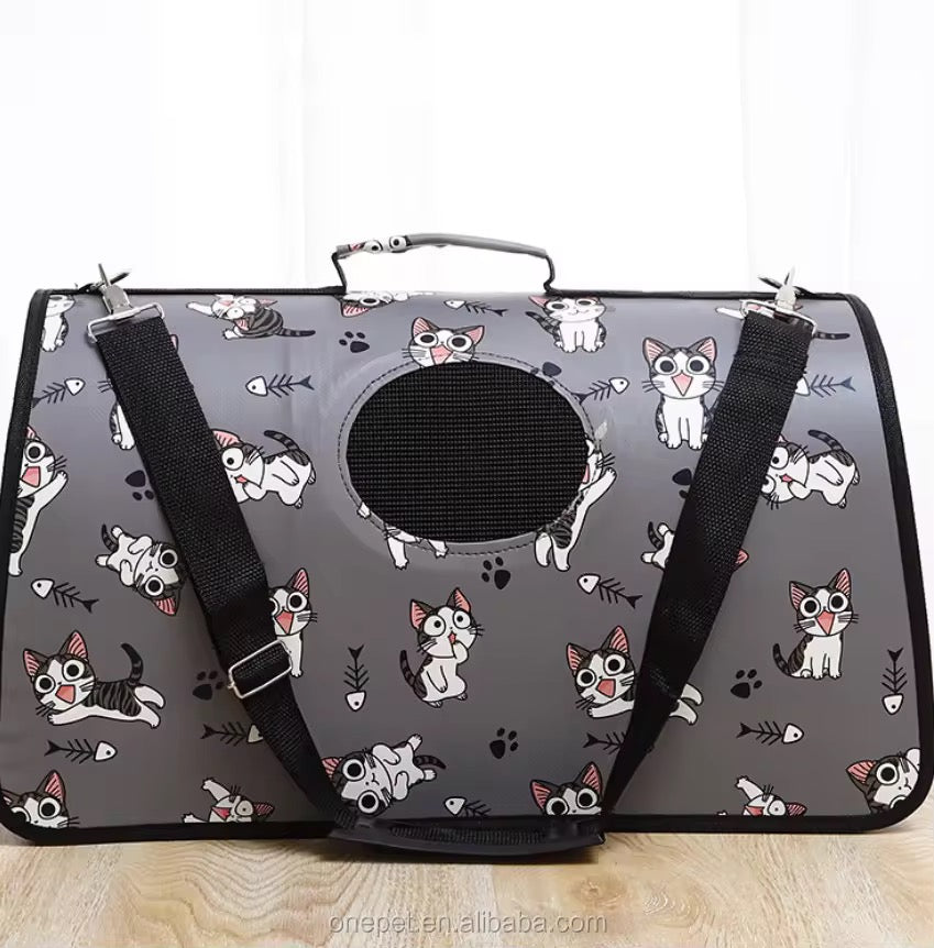 Transportadora color gris