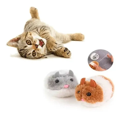 Ratón Vibrador de Peluche