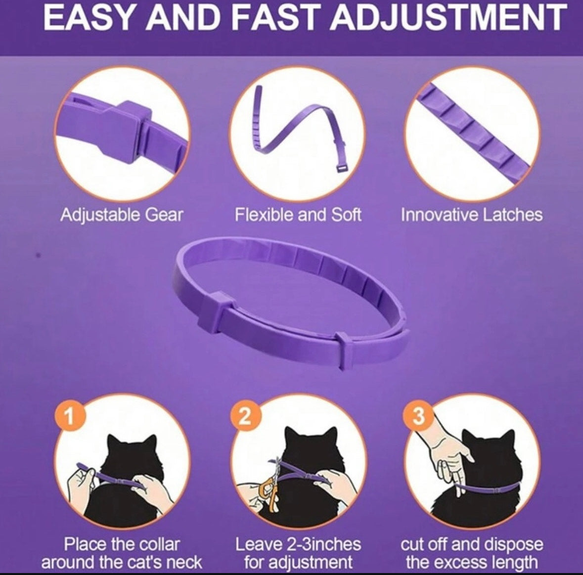 Collar anti-pulgas